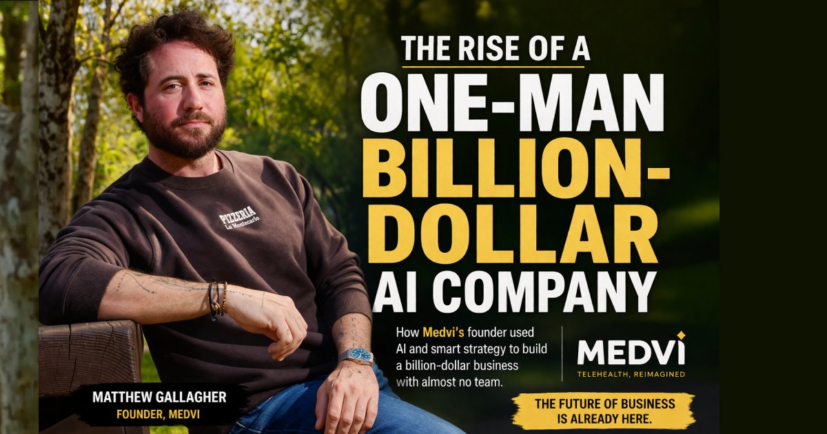 AI one-person billion dollar company