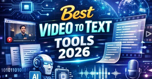 Best Video to Text Tools 2026