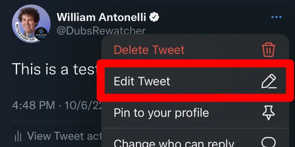 How To View Edited Tweet on Twitter App