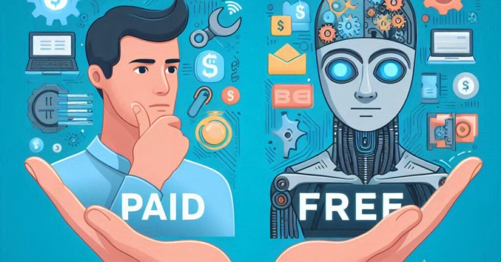 paid vs free Ai Tools