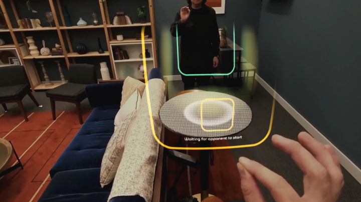 Meta holographic AR glasses