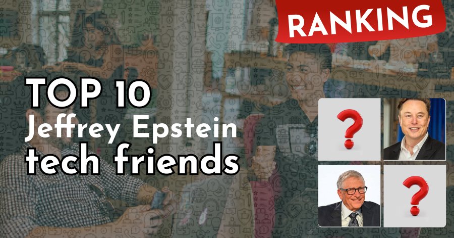 tech friends of Jeffrey Epstein